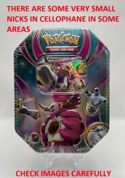 (402838) Pokemon 2016 Hoopa EX Powers Beyond Collectors Tin - Factory Sealed - Image 2