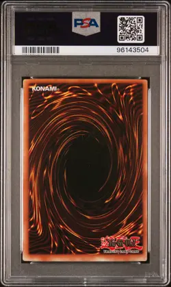 Axe Of Despair 2002 Yu-Gi-Oh! Mrl-Magic Ruler #002 2003 Bpt Reprint PSA 8 - Image 2