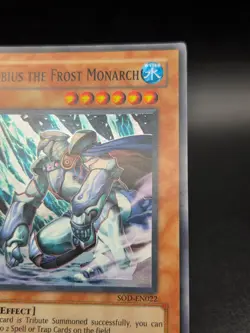 Mobius the Frost Monarch SOD-EN022 YuGiOh Soul of the Duelist 2004 Super Rare LP - Image 4