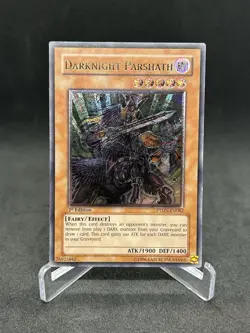 Yugioh Darknight Parshath PTDN-EN082 Ultimate Rare 1st Edition LP - Image 1