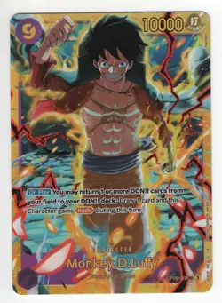 One Piece Monkey.D.Luffy OP09-119 SEC - Emperors in the New World - Unplayed - Image 1