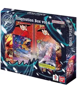 One Piece TCG Illustration Box Vol.6 With 4 Booster Pack Factory Sealed New - Image 1