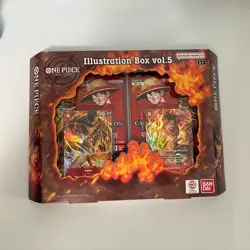 One Piece TCG Illustration Box Vol.5 W/ Promo/ 4 Booster Pack Factory Sealed New - Image 1