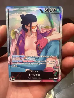 Smoker [Alternate Art] OP10-001 One Piece Royal Blood *Mint* - Image 3