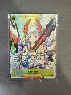 YAMATO ST13-016 SR Full Art One Piece Illustration Box Vol. 2 PROMO SEALED - Image 1