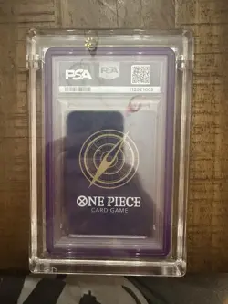 SILVER GEAR 5 MONKEY D. LUFFY One Piece OP11 3rd Anniversary Japanese 119 PSA 9 - Image 2