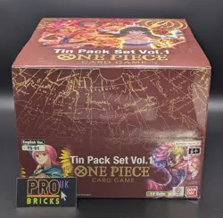 One Piece Tcg - Tin Pack Set (TS-01) - Sealed display (12 Tins) - New Sealed - Image 1