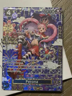 Bandai One Piece CCG Perona SP SR OP06-093 The Azure's Seas Seven English - Image 2