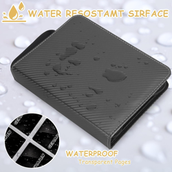 4 Pocket Card Binder, Premium Zip Trading Card Binder, 400 Double Sided Pocket P - Image 3