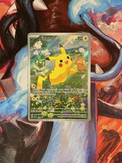 PIKACHU SVP 088 Scarlet & Violet Full Art Promo Pokemon Card Black Star Promo NM - Image 1