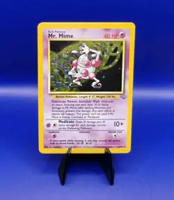Mr Mime 6/64 Jungle Set Holo Rare Pokemon Card Nintendo Pokemon TCG WOTC 1999 NM - Image 1