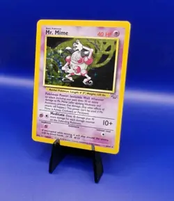 Mr Mime 6/64 Jungle Set Holo Rare Pokemon Card Nintendo Pokemon TCG WOTC 1999 NM - Image 3