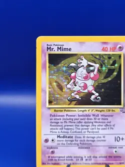 Mr Mime 6/64 Jungle Set Holo Rare Pokemon Card Nintendo Pokemon TCG WOTC 1999 NM - Image 4