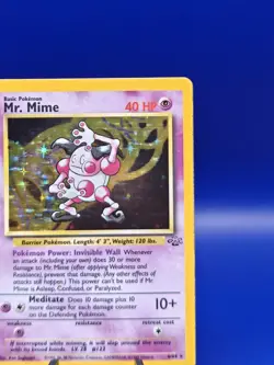 Mr Mime 6/64 Jungle Set Holo Rare Pokemon Card Nintendo Pokemon TCG WOTC 1999 NM - Image 5