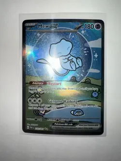 Pokemon Shiny Bubble Mew EX Paldean Fates Card 232/091 Near Mint Condition - Image 4