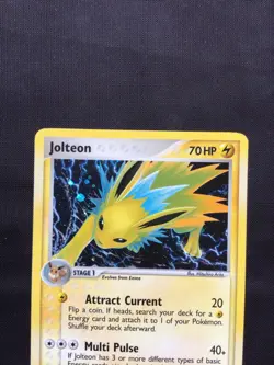 Pokemon Cards: EX Unseen Forces Rare Holo: Jolteon 8/115 - Image 2