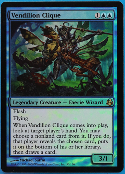Vendilion Clique FOIL Morningtide NM Blue Rare MAGIC CARD (ID# 507396) ABUGames - Image 1