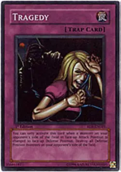Tragedy - RDS-EN049 - Super Rare - 1st Edition Near Mint Yugioh Card - Image 1