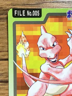 Pokemon Carddass Card Charmeleon File No.5 Bandai Pocket Monsters 1997 - Image 3