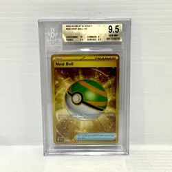 Nest Ball 255/198 - Scarlet Violet - Graded Pokemon Card - BGS 9.5 (PSA 10) - Image 1