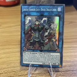 Ancient Warriors Oath - Double Dragon Lords ROTD-EN048 1st Edition Yugioh Card - Image 1