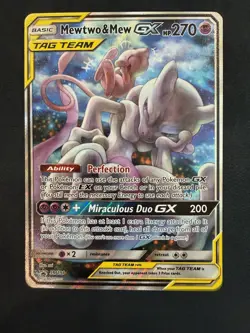 Pokemon TCG Mewtwo & Mew GX SM191 Promo Card - Image 1