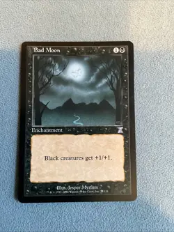 MTG - Bad Moon - Timeshifted NM MAGIC CARD - Image 1