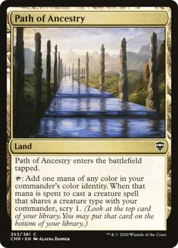 Path of Ancestry NM/M Commander Legends Land Mtg Magic English Regular - Image 1