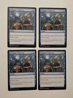 4x Prologue To Phyresis - Phryexia All will be One - Near Mint - MTG - Image 1