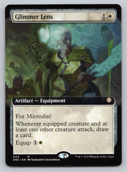 Glimmer Lens Extended Art - Commander Phyrexia: AWBO MTG - Image 1