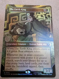 The Earth King - #344 Foil (Showcase) Avatar: The Last Airbender - Mtg - Image 1