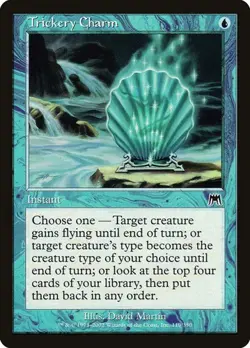 Trickery Charm - Foil Onslaught MP MTG - Image 1