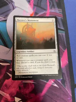 MTG - HAZORET'S MONUMENT - UNCOMMON - NM - AKH - Image 1