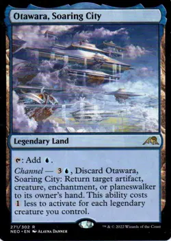 MTG: Kamigawa Neon Dynasty: Otawara, Soaring City: Lightly Played Condition - Image 1