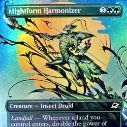 Mightform Harmonizer (Borderless) - FOIL - MTG - EOE - 0297 - RARE ~ NM - Image 1