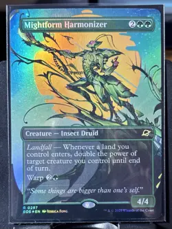 Mightform Harmonizer (Borderless) - FOIL - MTG - EOE - 0297 - RARE ~ NM - Image 2