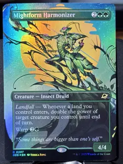 Mightform Harmonizer (Borderless) - FOIL - MTG - EOE - 0297 - RARE ~ NM - Image 3