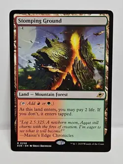 Stomping Ground Edge of Eternities Regular MTG 0258 Magic The Gathering - Image 1