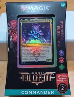 MTG Streets Of New Capenna Riveteers Rampage Commander Deck - Image 1