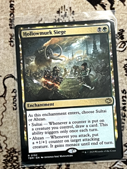 Hollowmurk Siege - Tarkir: Dragonstorm - 192 - #Near Mint Magic the Gathering - Image 1