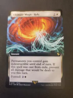 Ultimate Magic: Holy Extended Art - FIC 0110 NM - MTG Magic - Image 1