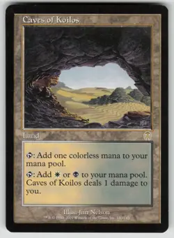 MTG Caves of Koilos Normal Apocalypse # 140 NM - Image 1