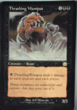 Thrashing Wumpus - Mercadian Masques: #166, Magic: The Gathering Lp R97 - Image 1