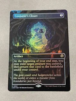 Conjurer's Closet (Borderless) MTG Innistrad Remastered Foil NM - Image 1
