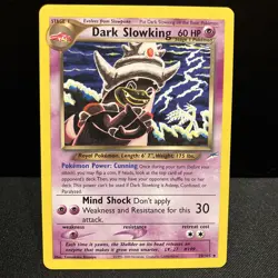 Dark Slowking LP 20/105 Neo Destiny Unlimited Edition Tomokazu Komiya - Image 1