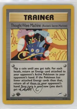 Thought Wave Machine 1st Ed. Pokemon Neo Destiny #96 2002 - Image 1