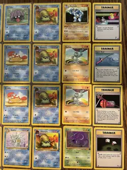 Vintage Pokemon Card Lot Of 72 Various Sets 1999 Base Set, Commons WOTC LP/MP/HP - Image 3