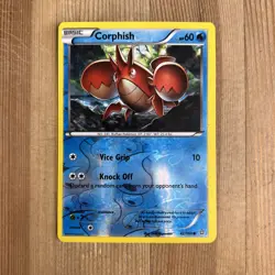 Pokemon TCG Corphish Primal Clash 42/160 Reverse Holo Common LP - Image 1