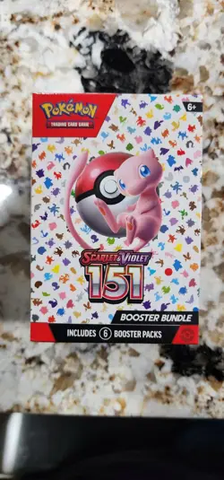 Pokemon TCG Scarlet & Violet 151 Booster Bundle 6 Packs, Factory-Sealed - Image 1