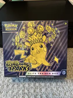 Pokemon TCG Scarlet & Violet Surging Sparks ETB - Image 1